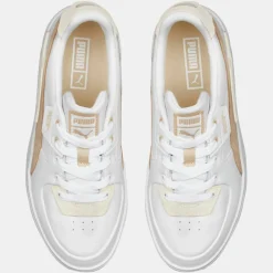 Baskets en Cuir Cali Dream blanc/beige-Puma Online