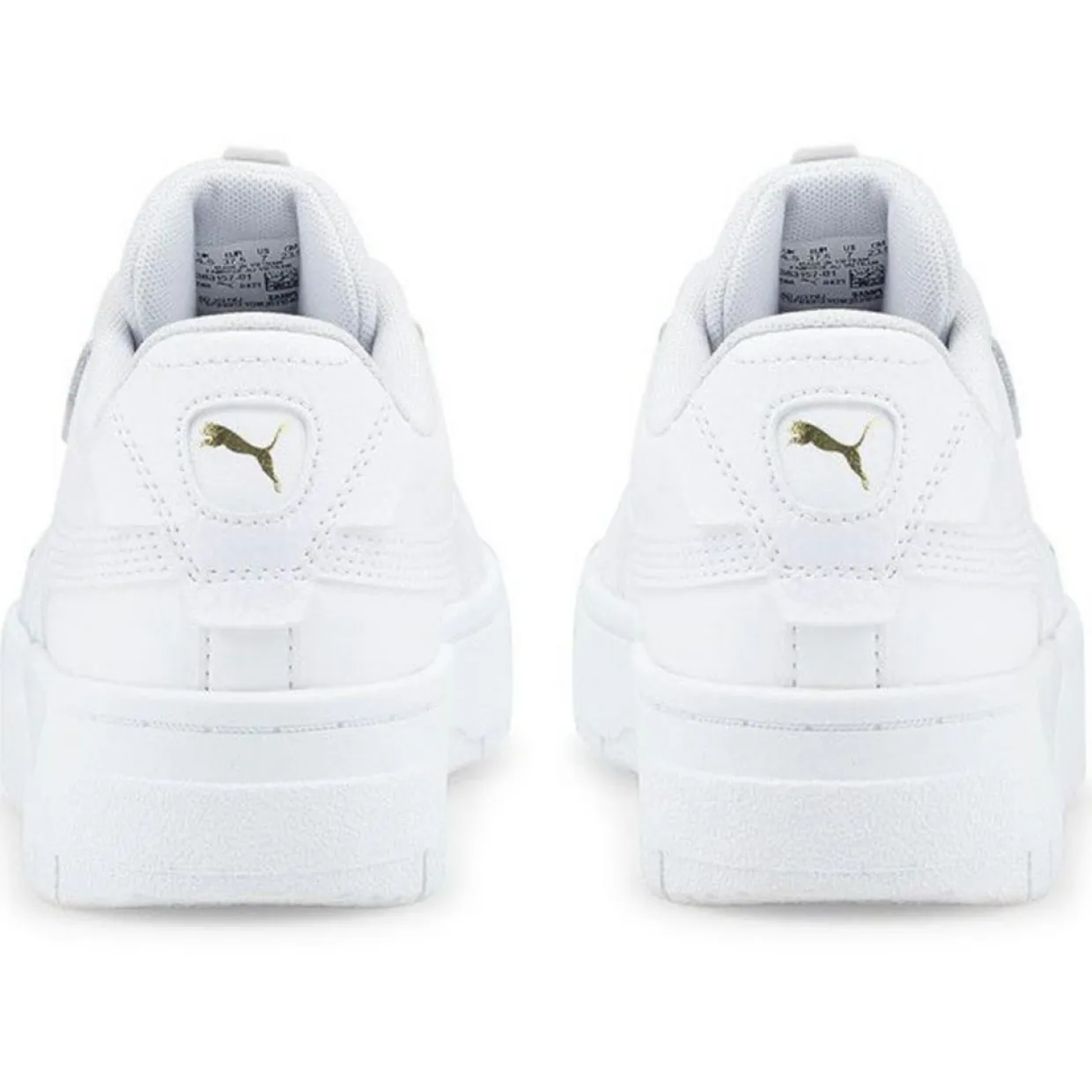 Baskets en Cuir Cali Dream Lthr blanches-Puma Hot