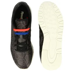 Baskets en Cuir Classic Leather Snake noires-Reebok Clearance