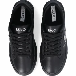 Baskets en Cuir Cleo noires-Liu-Jo Best