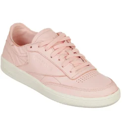 Femme Reebok Baskets^Baskets en Cuir Club C 85 Decon roses