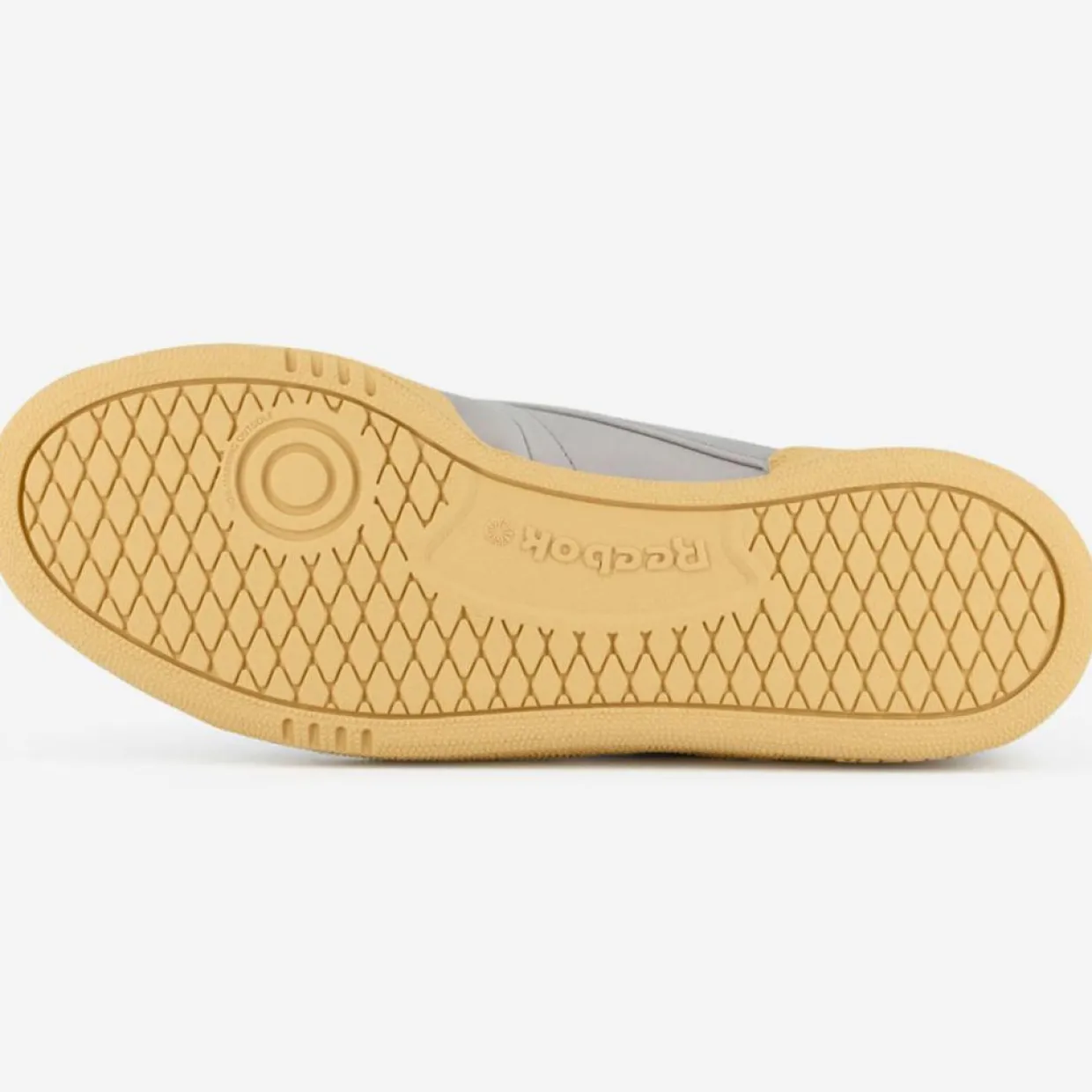 Femme Reebok Baskets^Baskets en Cuir Club C 85 Gomme Cn3030 grises