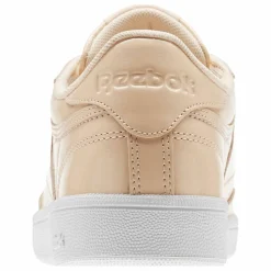 Femme Reebok Baskets^Baskets en Cuir Club C 85 Patent beiges