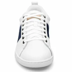 Baskets en Cuir Courtclassic blanc/bleu marine-Le Coq Sportif Best