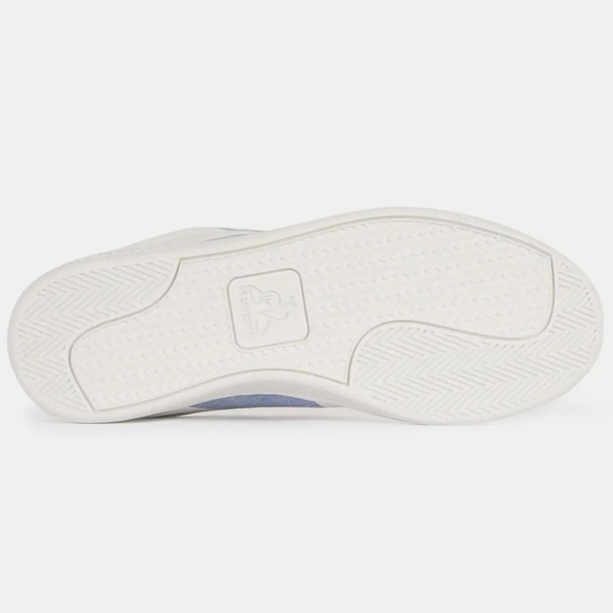 Baskets en Cuir Courtclassic blanc/belu-Le Coq Sportif Outlet