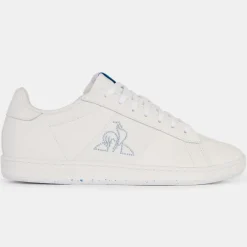 Femme Le Coq Sportif Baskets^Baskets en Cuir Courtmatch blanches