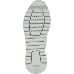 Baskets en Cuir Desya gris pâle-Geox Hot