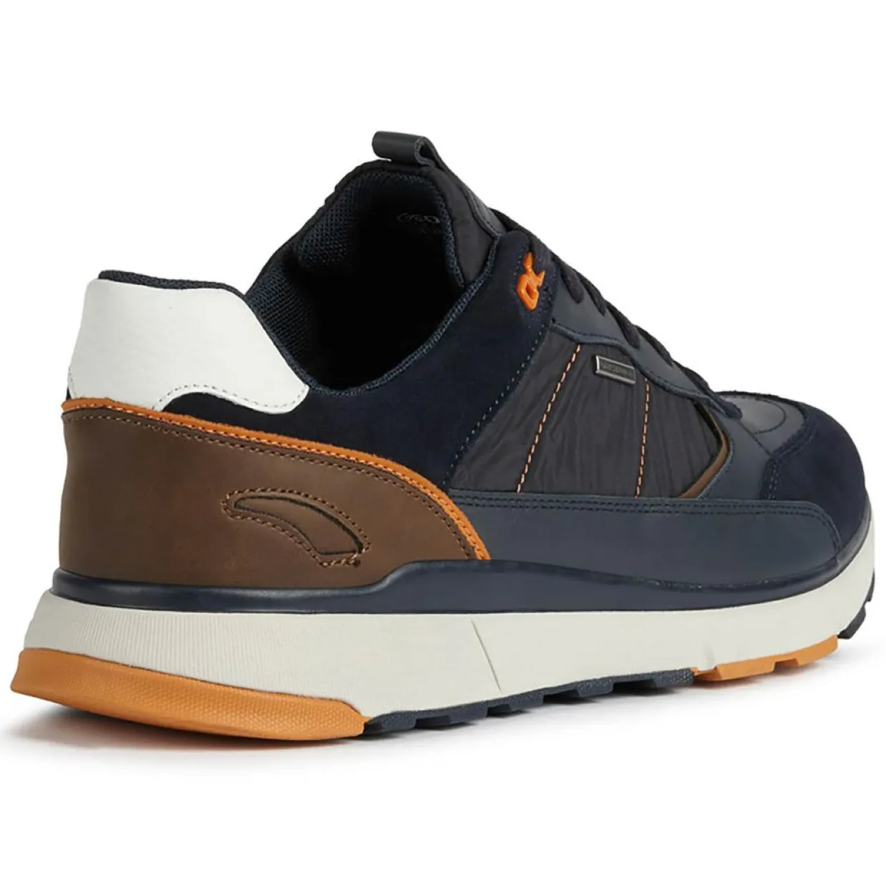Homme Geox Baskets^Baskets en Cuir Dolomia bleu marine