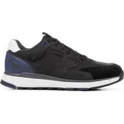 Homme Geox Baskets^Baskets en Cuir Dolomia noires
