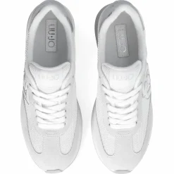 Baskets en Cuir Dreamy blanc/argenté-Liu-Jo Hot