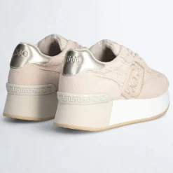 Femme Liu-Jo Baskets^Baskets en Cuir Dreamy pêche