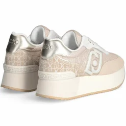 Baskets en Cuir Dreamy savane/blanc-Liu-Jo New