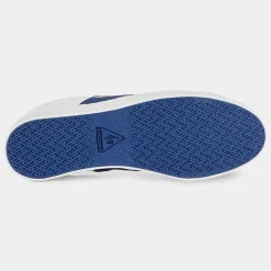 Femme Le Coq Sportif Baskets^Baskets en Cuir Elsa blanc/bleu