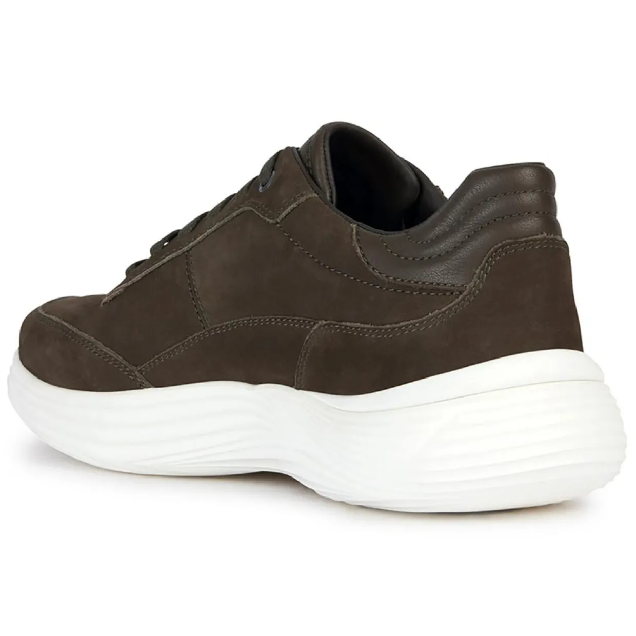 Baskets en Cuir Fluctis militaire-Geox Sale