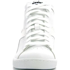 Baskets en Cuir Game High 2030 blanc immaculé/blanc-Diadora Hot