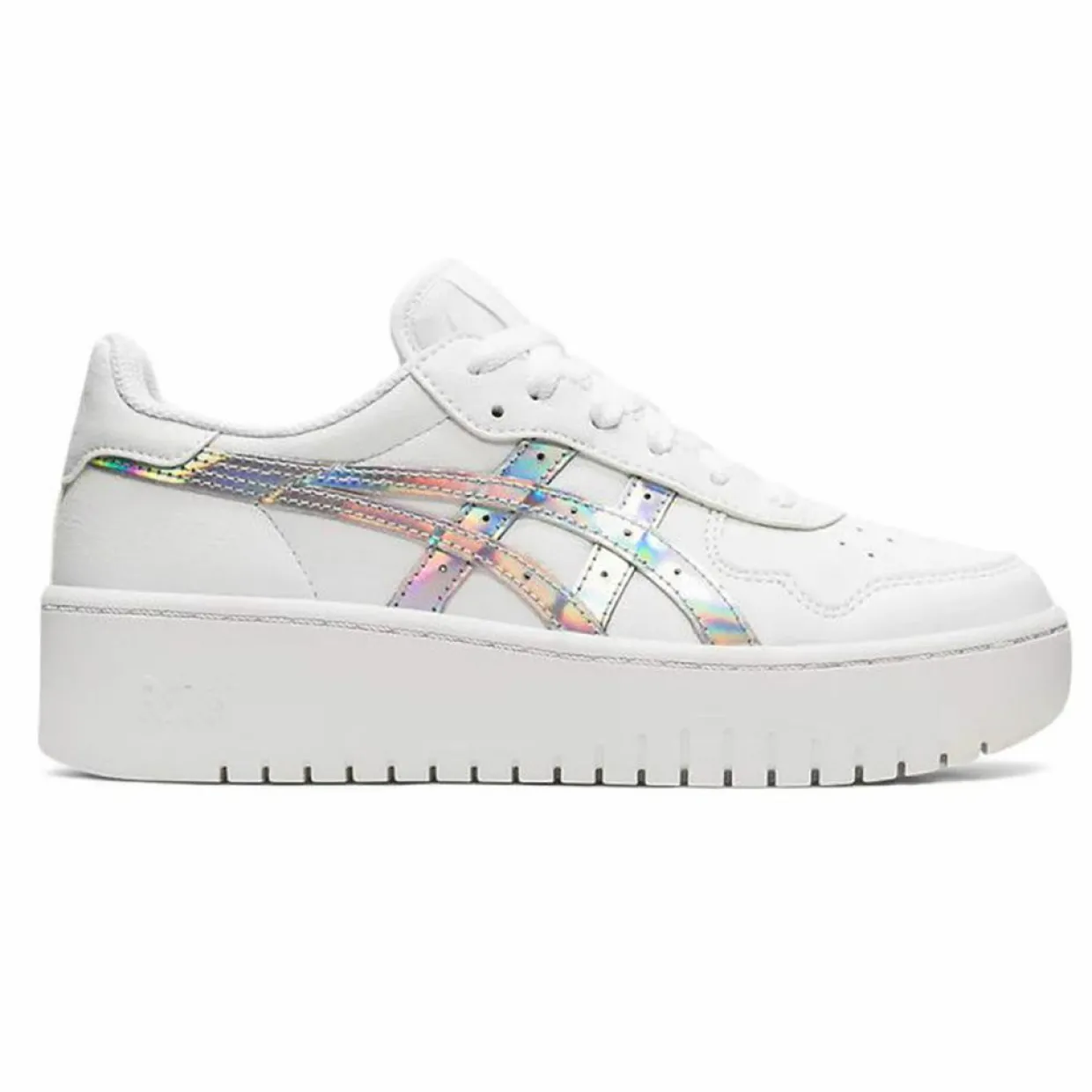 Femme Asics Baskets^Baskets en Cuir Japan S Pf blanches