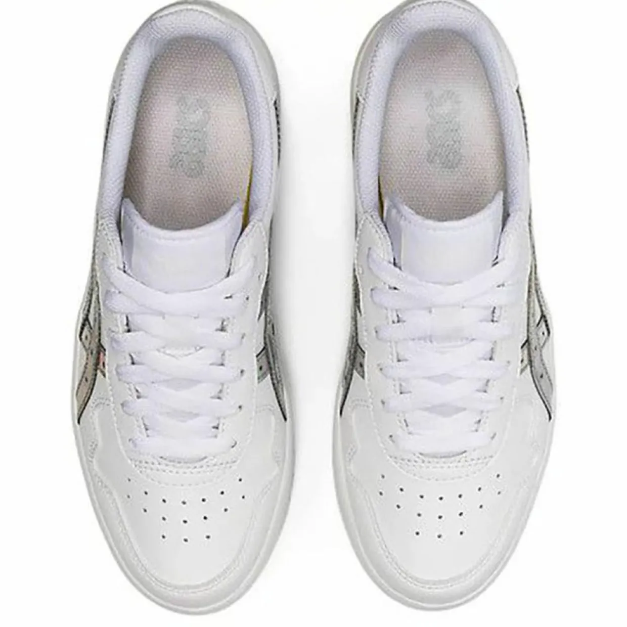 Femme Asics Baskets^Baskets en Cuir Japan S Pf blanches