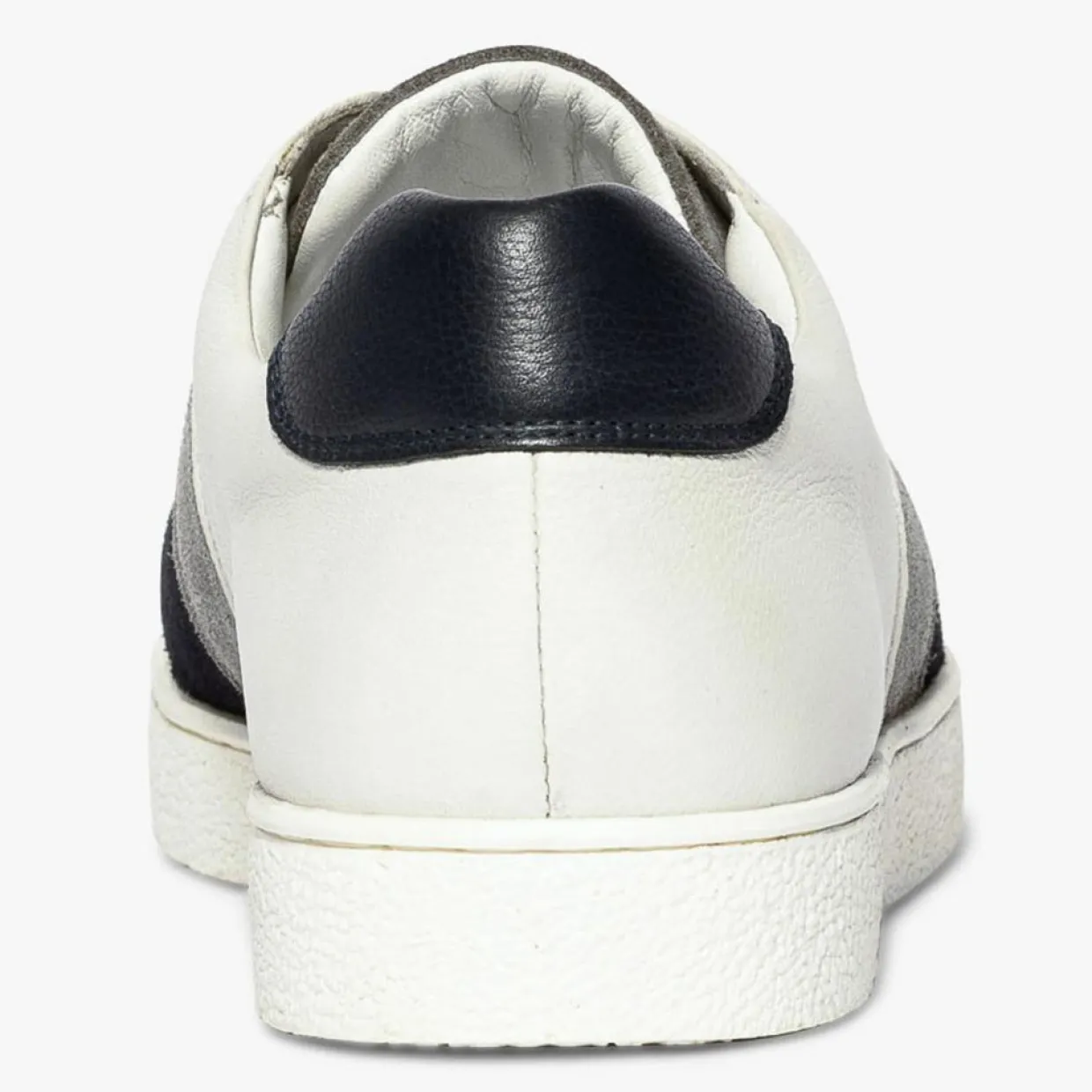 Homme Bocage Baskets^Baskets en Cuir Kemo blanc/gris/marine