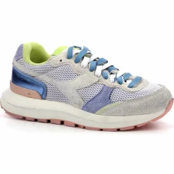 Baskets en Cuir Kmaro 42 Metal bleu/gris-Diadora Outlet