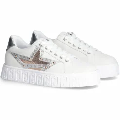 Baskets en Cuir Lovely écrues-Liu-Jo Discount
