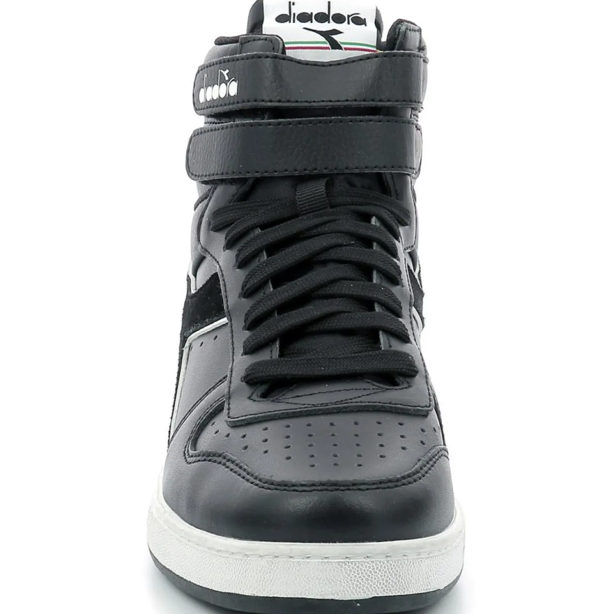 Baskets en Cuir Magic Bas Mid I noires-Diadora Online