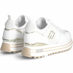 Femme Liu-Jo Baskets^Baskets en Cuir Maxi blanches