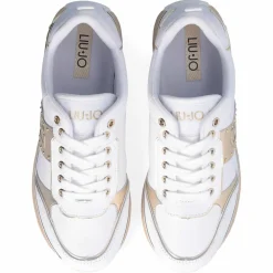 Femme Liu-Jo Baskets^Baskets en Cuir Maxi blanches