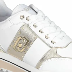 Femme Liu-Jo Baskets^Baskets en Cuir Maxi blanches