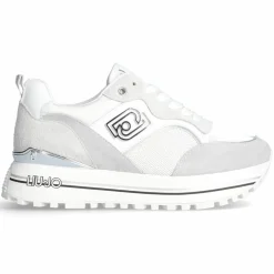 Baskets en Cuir Maxi blanches-Liu-Jo New