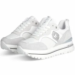 Baskets en Cuir Maxi blanches-Liu-Jo New