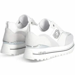 Baskets en Cuir Maxi blanches-Liu-Jo New