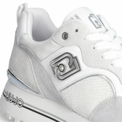 Baskets en Cuir Maxi blanches-Liu-Jo New