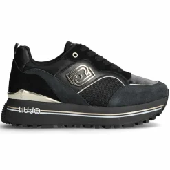 Baskets en Cuir Maxi noires-Liu-Jo Clearance