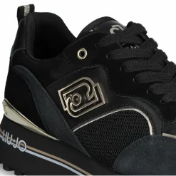 Baskets en Cuir Maxi noires-Liu-Jo Clearance