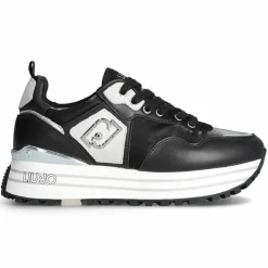 Femme Liu-Jo Baskets^Baskets en Cuir Maxi noires
