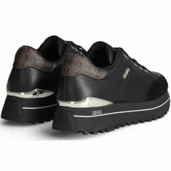 Femme Liu-Jo Baskets^Baskets en Cuir Maxi noires