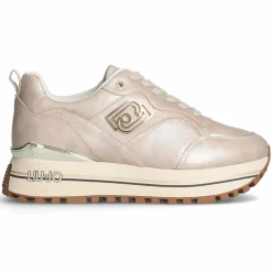 Baskets en Cuir Maxi taupe-Liu-Jo Online