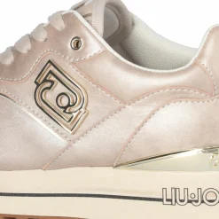 Baskets en Cuir Maxi taupe-Liu-Jo Online