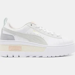 Baskets en Cuir Mayze blanches-Puma Best