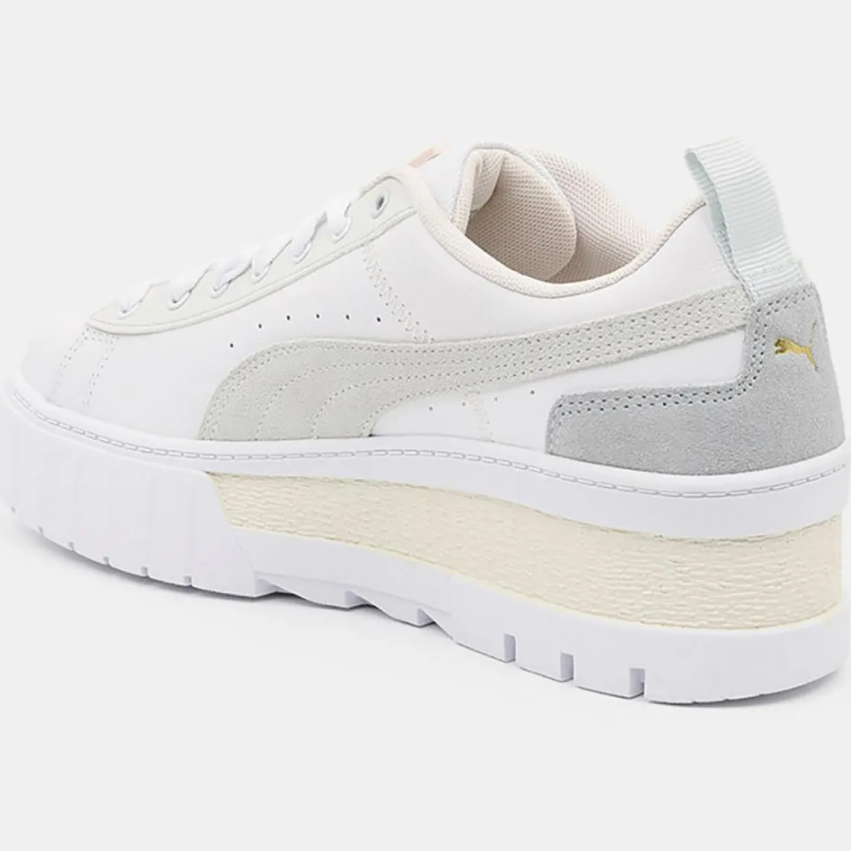 Baskets en Cuir Mayze blanches-Puma Best
