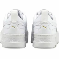 Baskets en Cuir Mayze Classic blanches-Puma Clearance