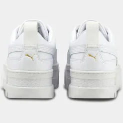 Baskets en Cuir Mayze Classic blanches-Puma Clearance