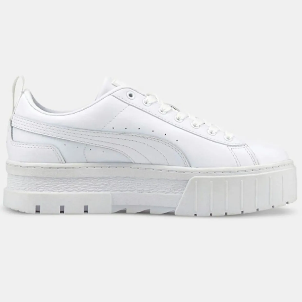 Baskets en Cuir Mayze Classic blanches-Puma Clearance