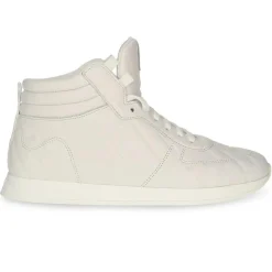 Baskets en Cuir montantes blanches-Fendi Outlet