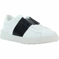 Femme Valentino Garavani Baskets^Baskets en Cuir Open blanc/noir