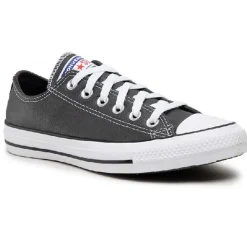 Baskets en Cuir Ox noires-Converse Hot