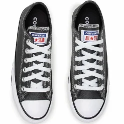 Baskets en Cuir Ox noires-Converse Hot