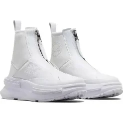 Baskets en Cuir Run Star Legacy Chelsea Luxe blanches-Converse