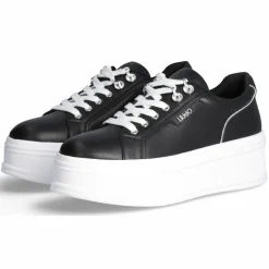 Baskets en Cuir Selma noires-Liu-Jo Hot