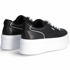 Baskets en Cuir Selma noires-Liu-Jo Hot
